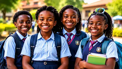 Students at school